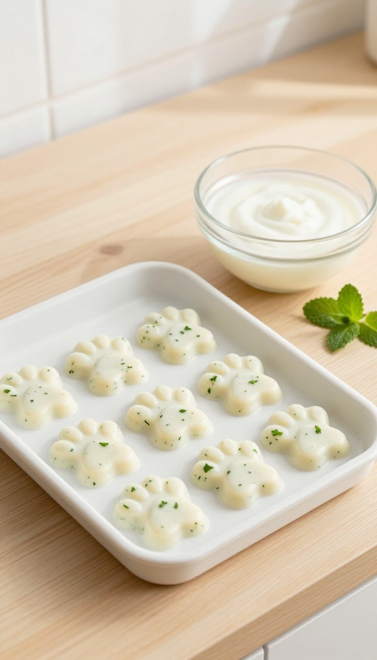 9. Coconut & Mint Frozen Bites