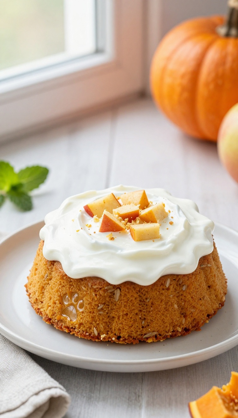 2. Pumpkin & Apple No-Bake Cake