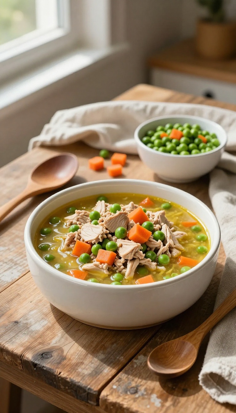 6. Ground Chicken and Pea Stew