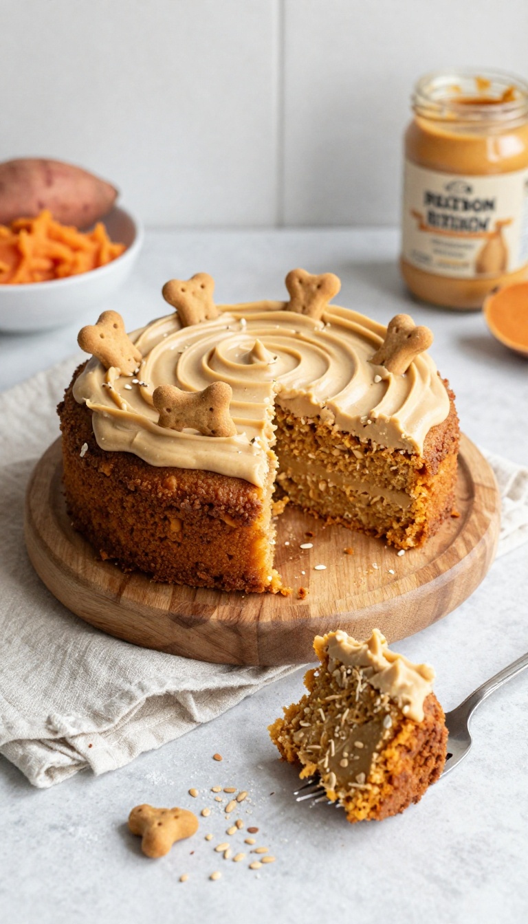 4. Sweet Potato & Peanut Butter Cake