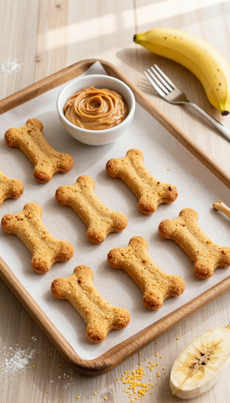 2. Crunchy Peanut Butter Banana Biscuits