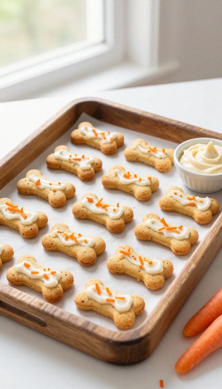 8. Pumpkin and Carrot Cookies with Maple Frosting