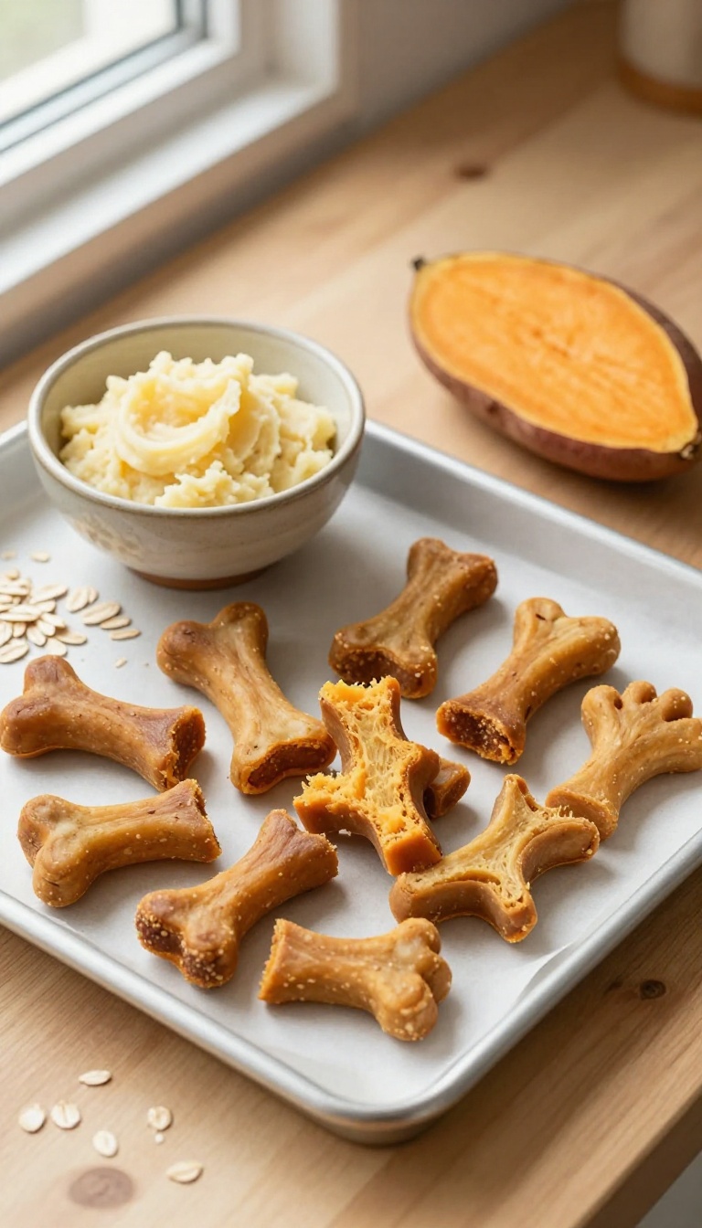 2. Sweet Potato & Oat Chews