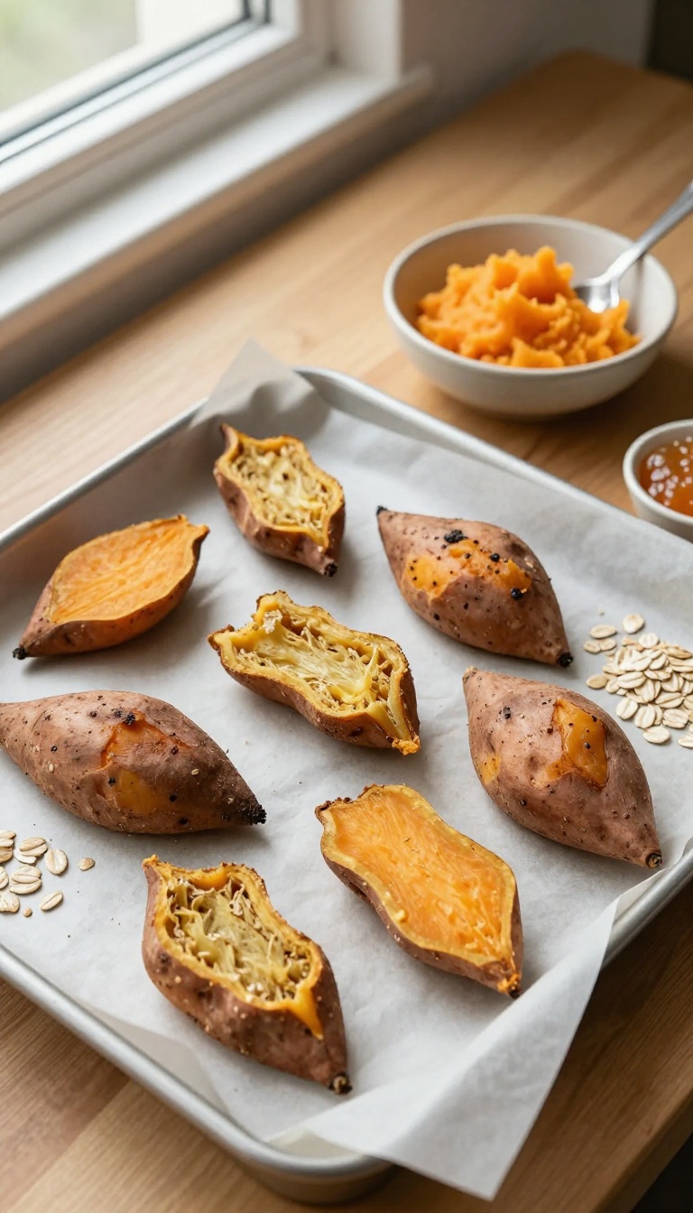 3. Sweet Potato & Oat Chews