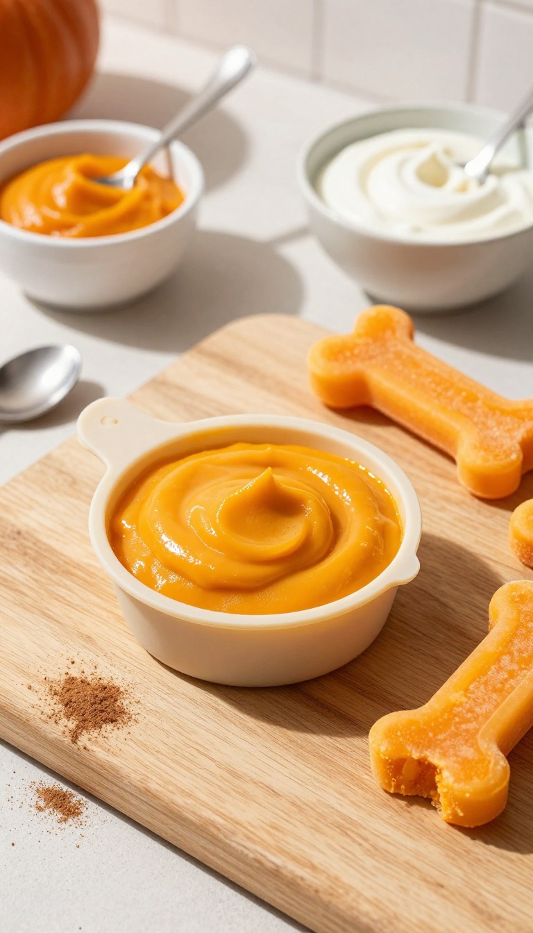 1. Classic Pumpkin Yogurt Pops