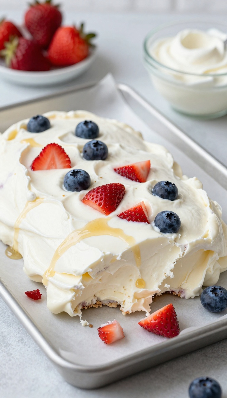 3. Frozen Yogurt & Berry Bark