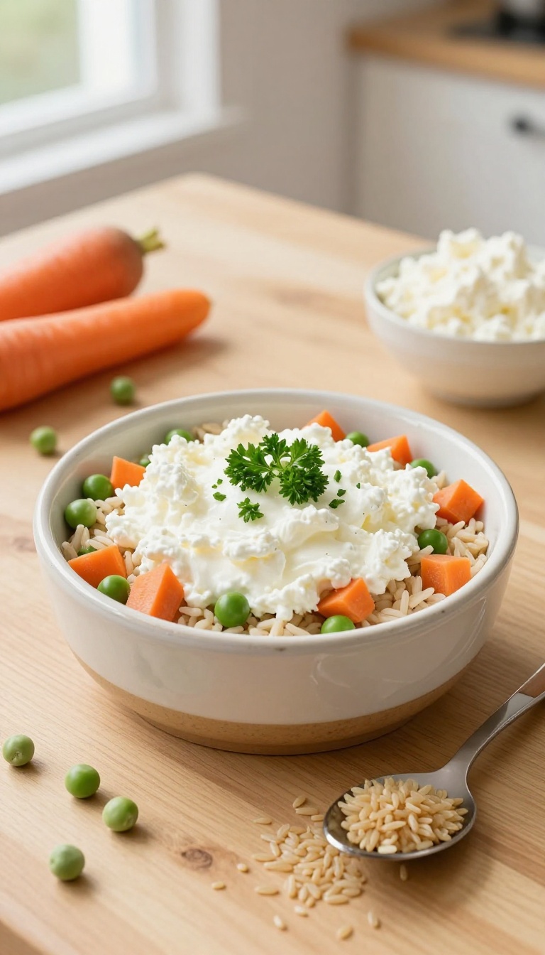 9. Cottage Cheese and Veggie Medley