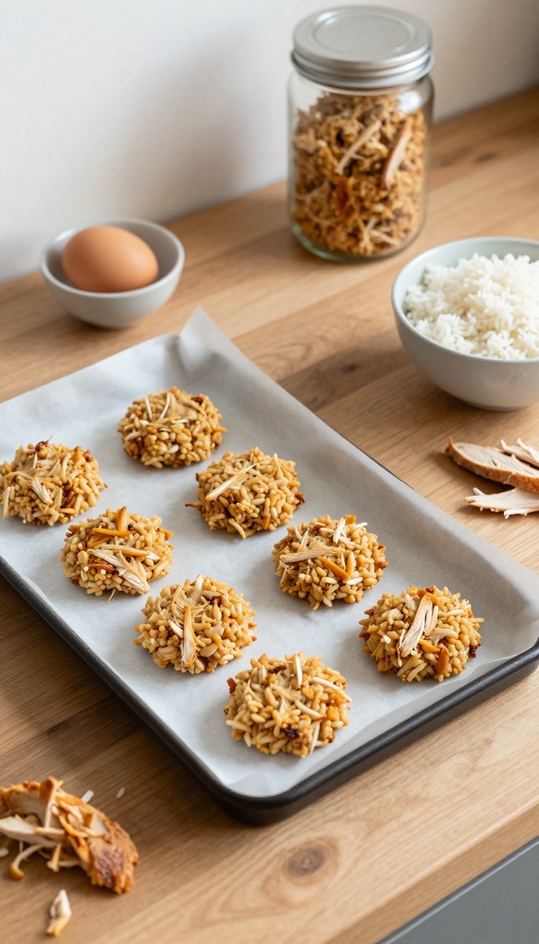 7. Chicken & Rice Treats