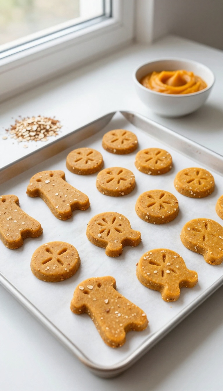 2. Pumpkin & Oat Dog Treats