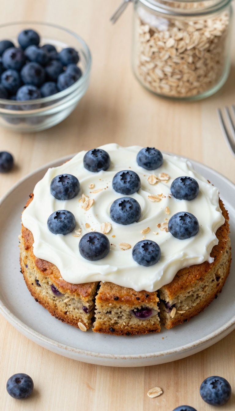 4. Blueberry & Oat Cake