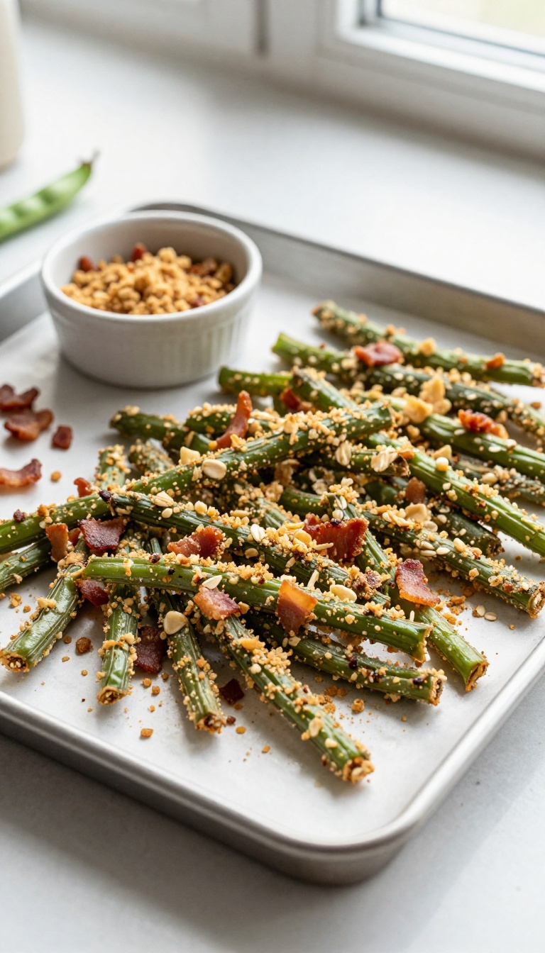 12. Green Bean & Bacon Crunchies