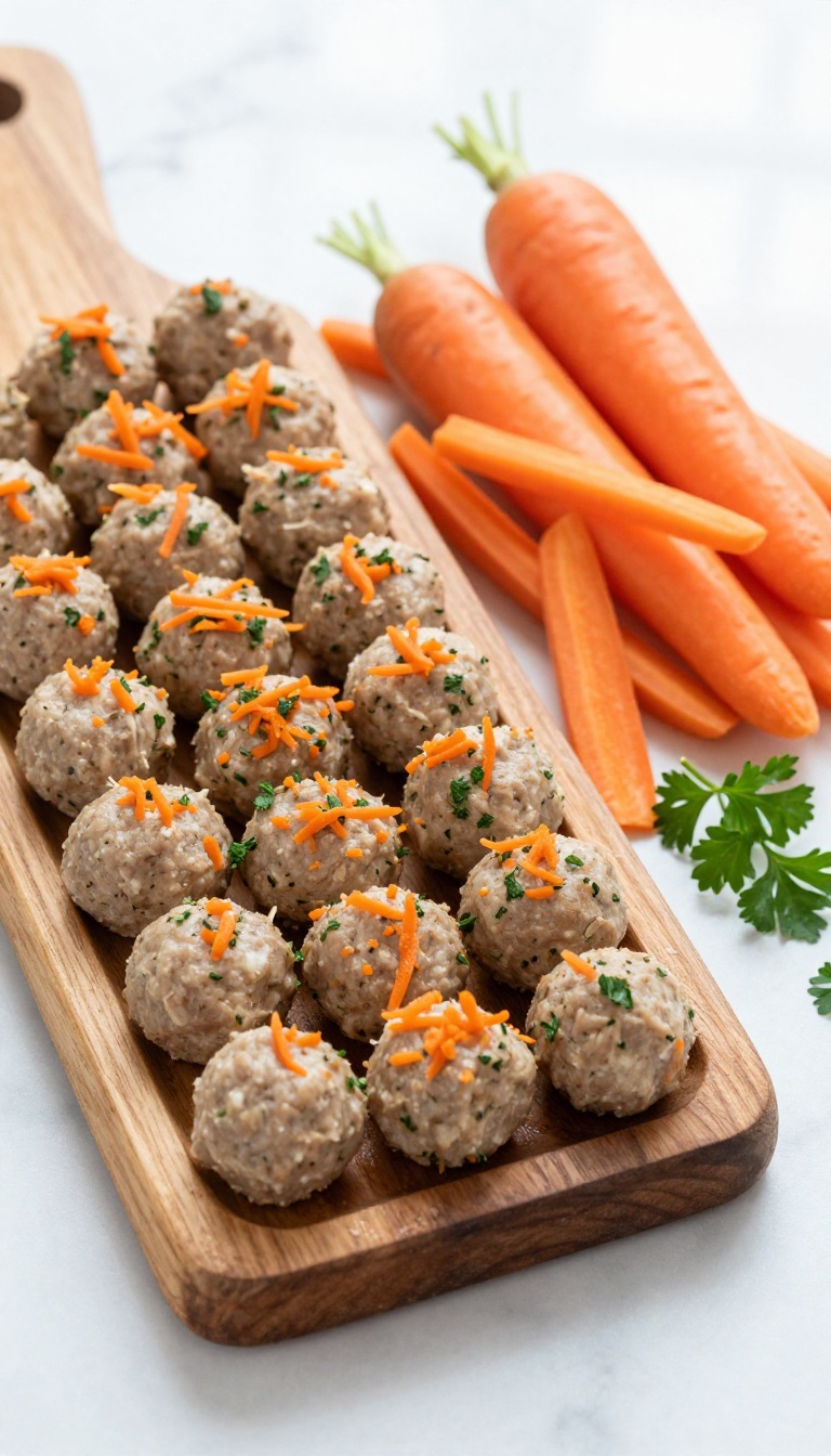 8. Duck & Carrot Meatballs