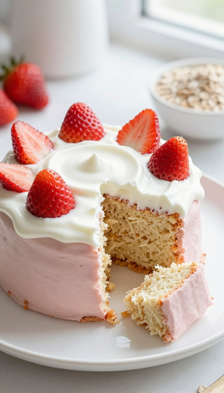 8. Strawberry & Yogurt Cake