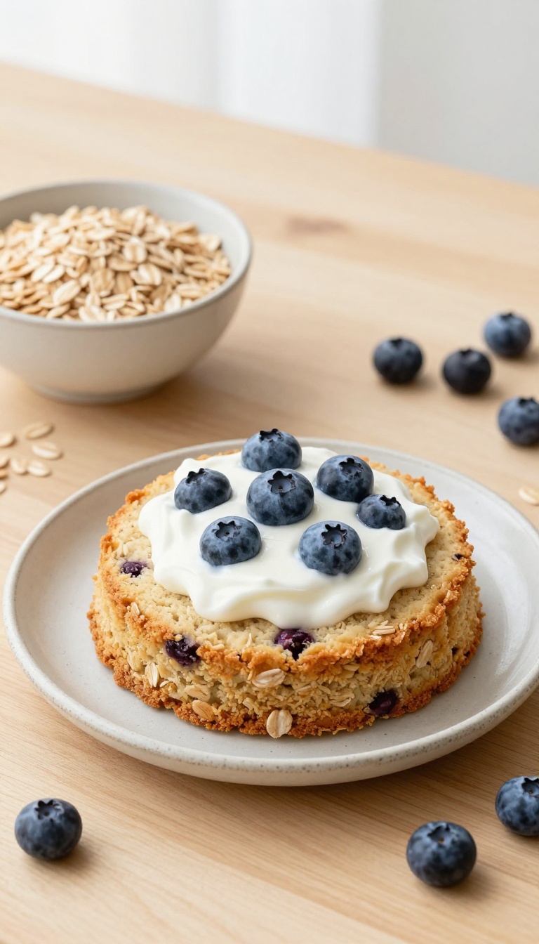 4. Blueberry and Oat Dog Cake