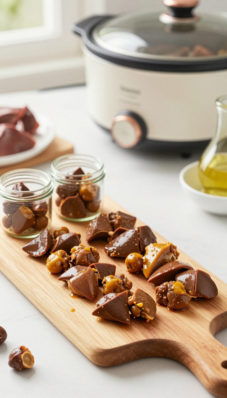 6. Crockpot Chicken Liver Bites
