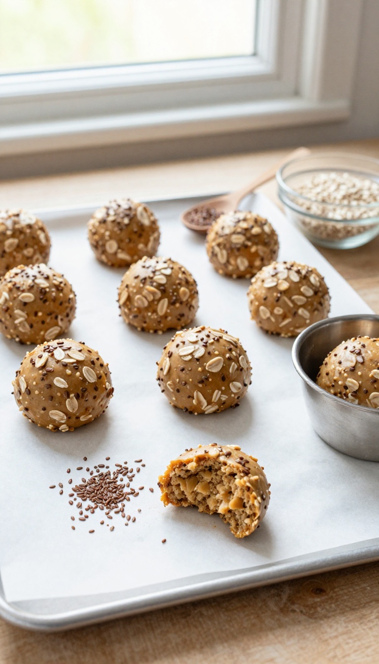 4. Peanut Butter Oat Energy Balls