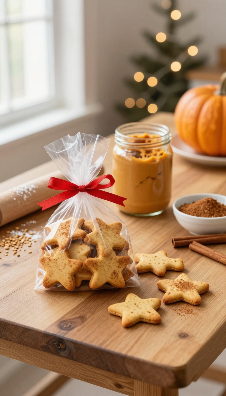 17. Peanut Butter Pumpkin and Cinnamon Cookies
