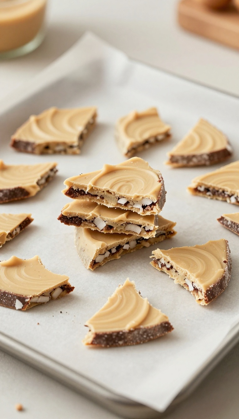 8. Peanut Butter and Carob Bark
