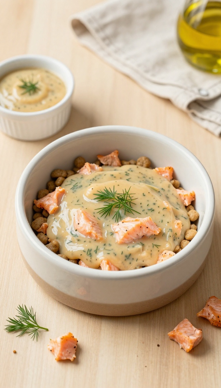 5. Salmon and Dill Gravy for Omega-3