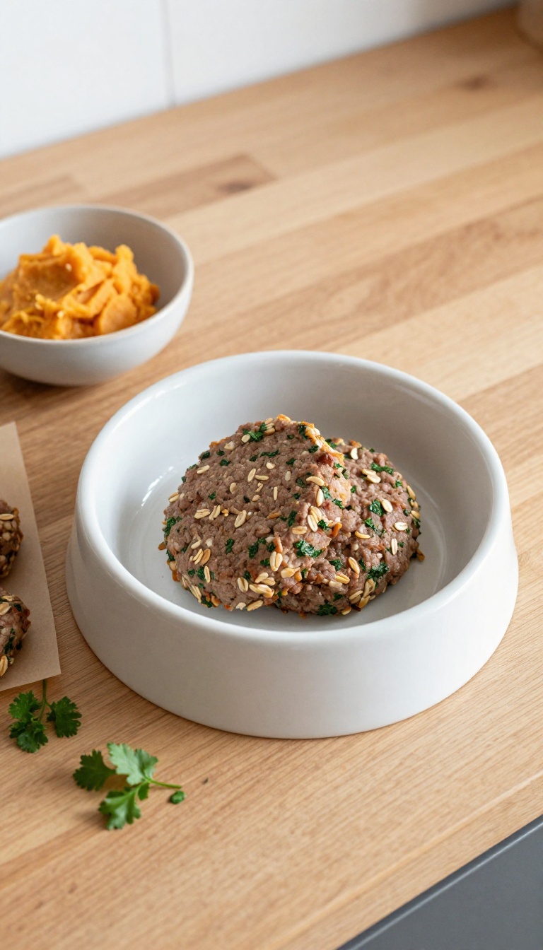 2. Beef & Sweet Potato Raw Patties