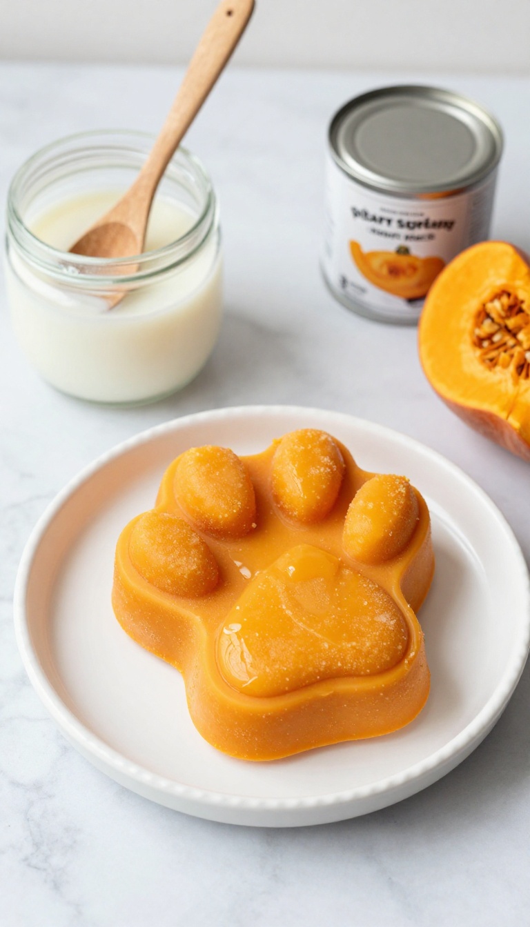 6. Pumpkin Coconut Oil Frozen Treats