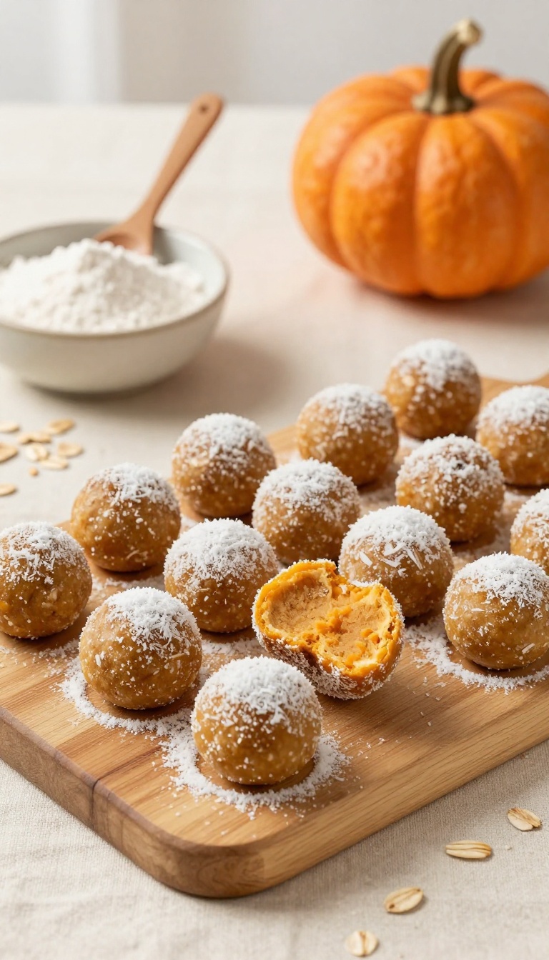 2. Pumpkin & Oat No-Bake Balls