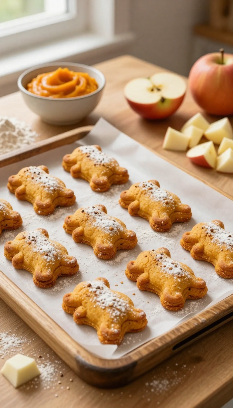 3. Pumpkin & Apple Biscuits