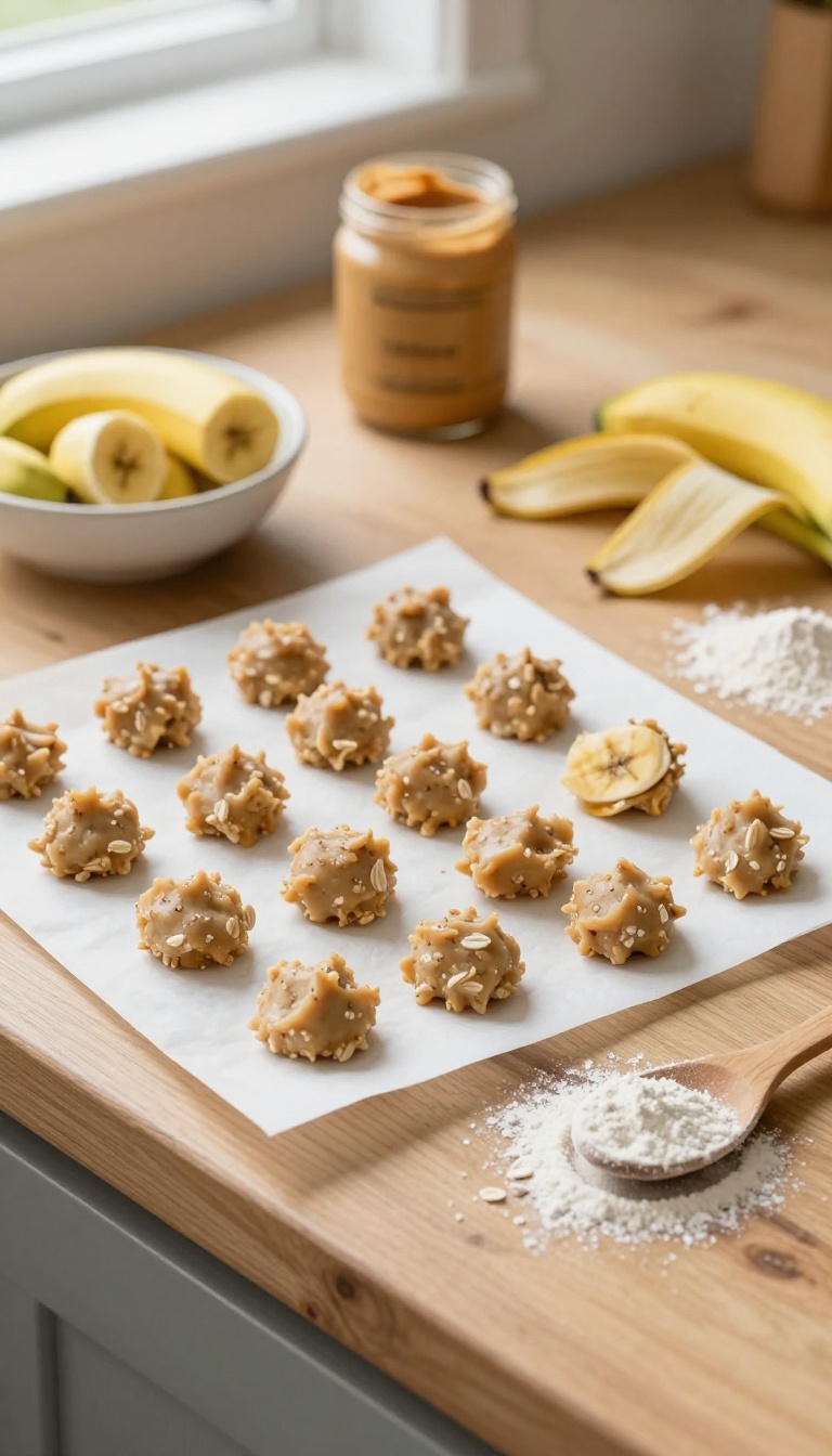 1. Peanut Butter & Banana Bites