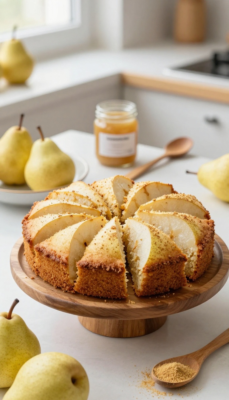 9. Pear and Ginger Dog Cake