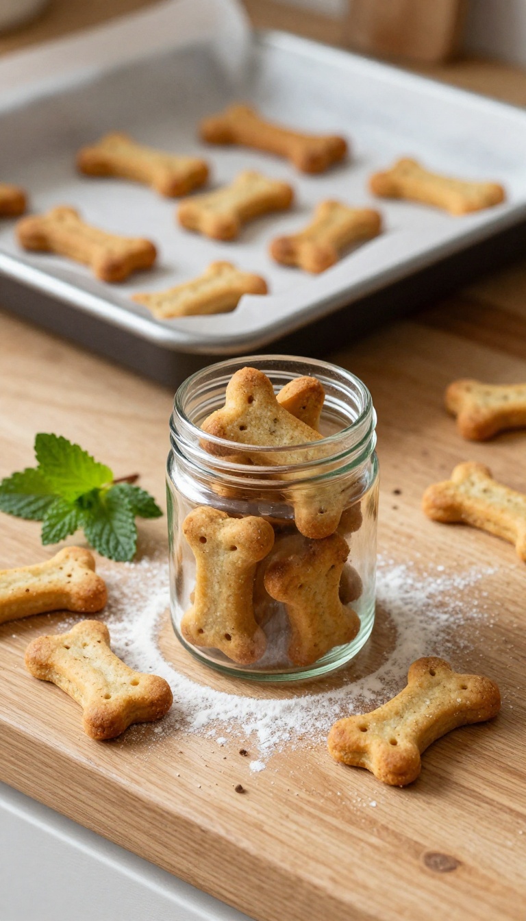 11. Pumpkin and Mint Breath Freshening Chews
