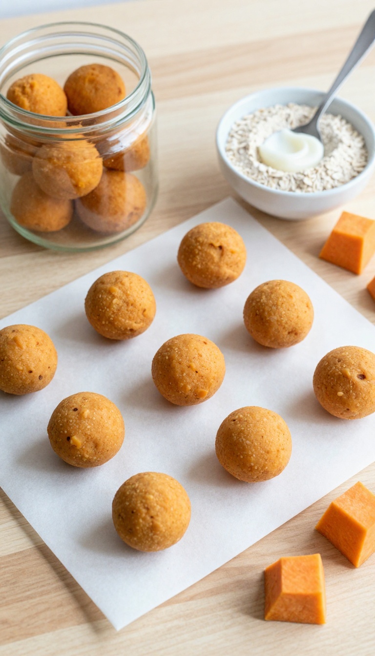 6. Sweet Potato and Coconut Oil Bites