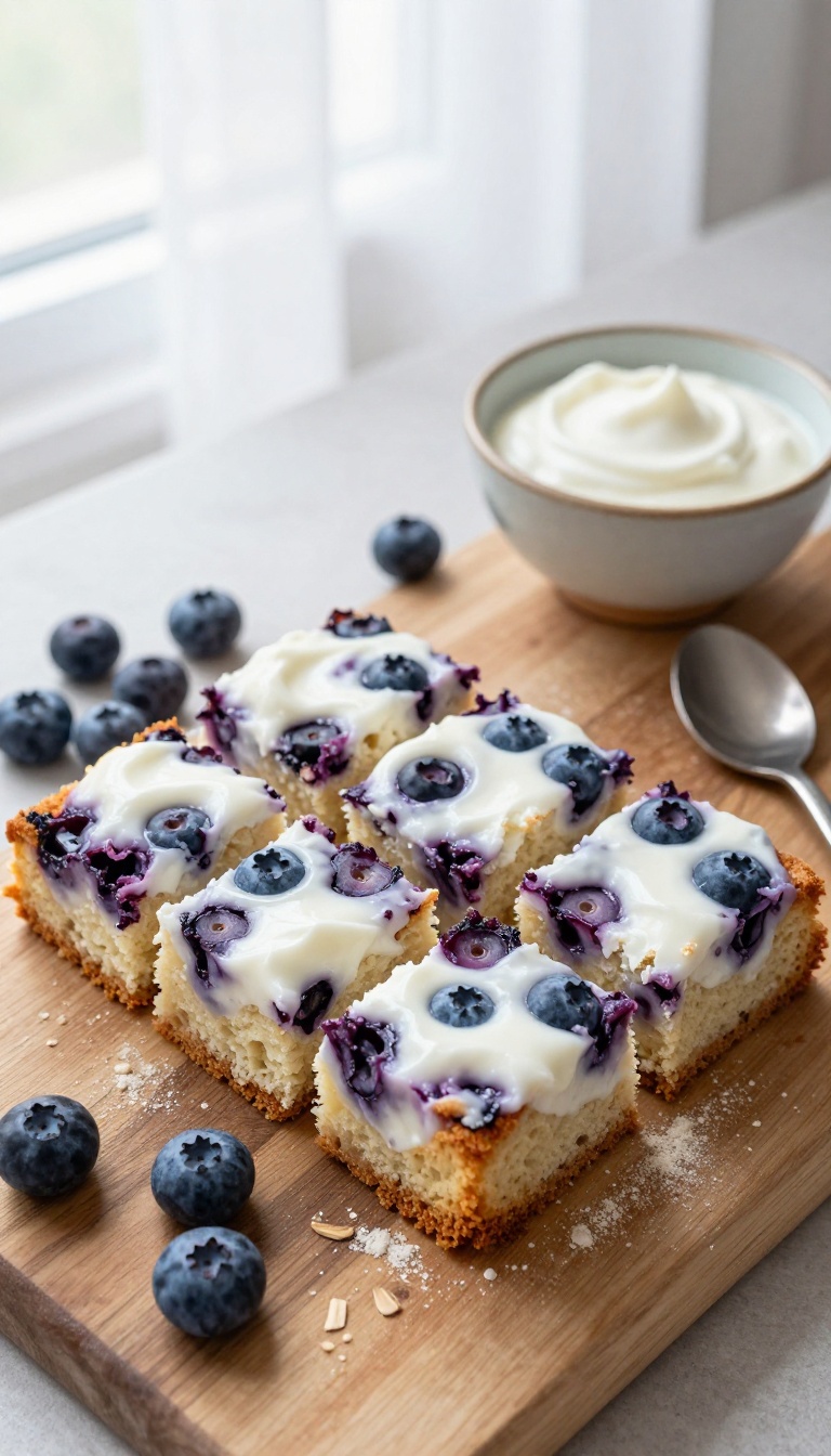 5. Blueberry and Yogurt Cake