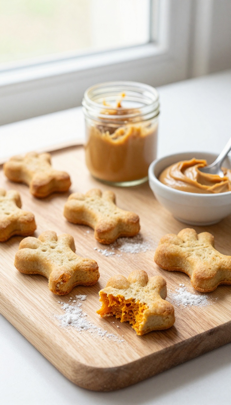 2. Peanut Butter & Pumpkin Sourdough Treats