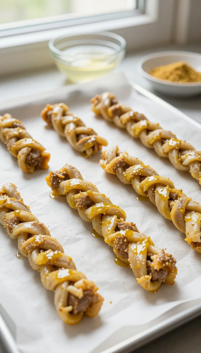 3. Bully Stick Alternative: Beef Tendon Twists