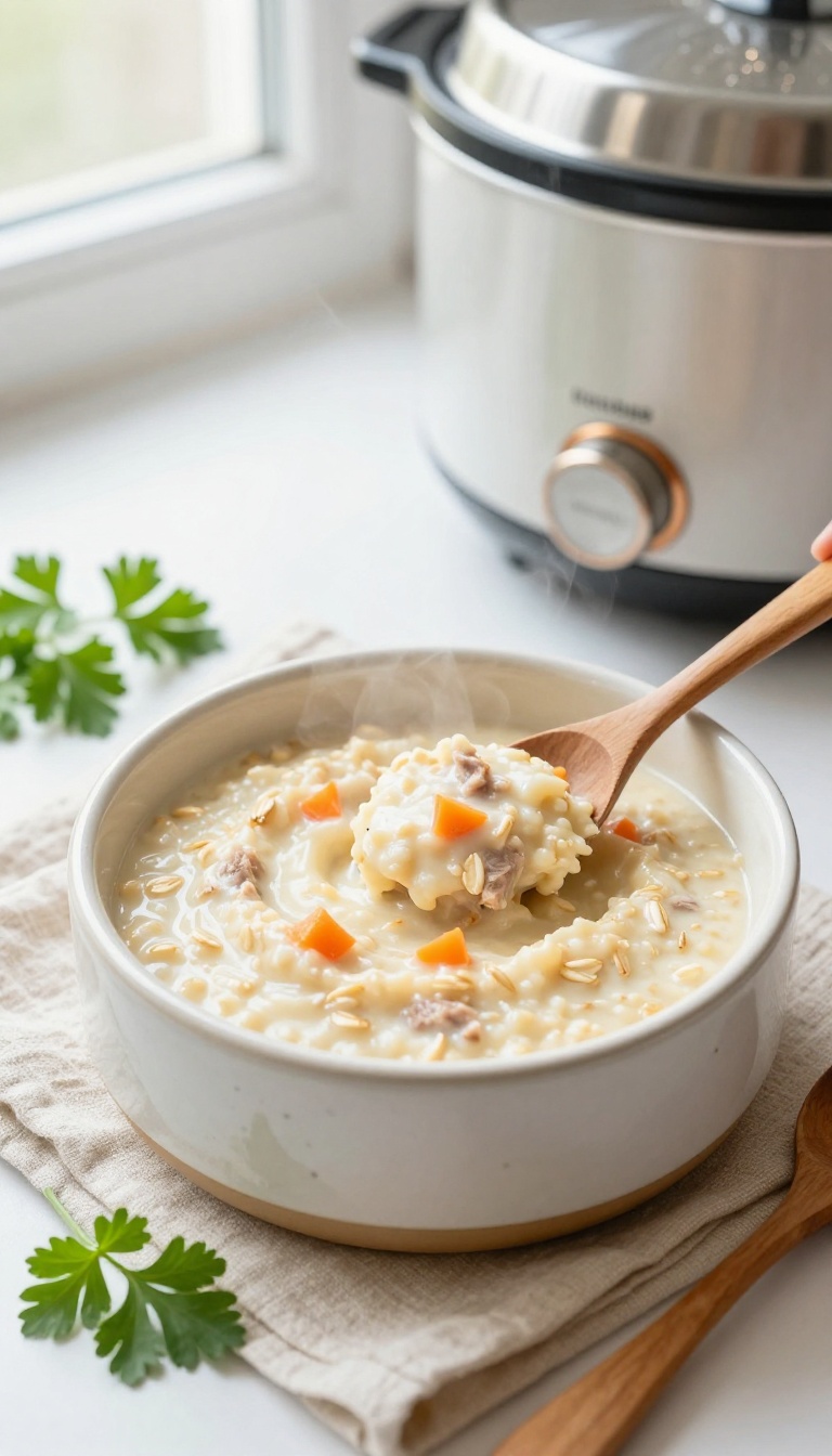 5. Pork and Pumpkin Crockpot Porridge