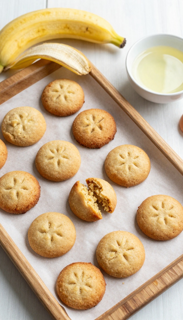 6. Coconut & Banana Cookies