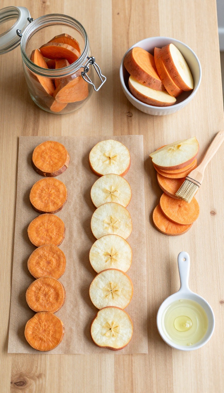 7. Sweet Potato & Apple Chews