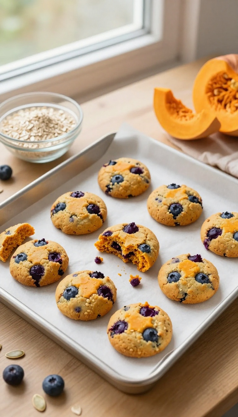 8. Pumpkin & Blueberry Antioxidant Cookies