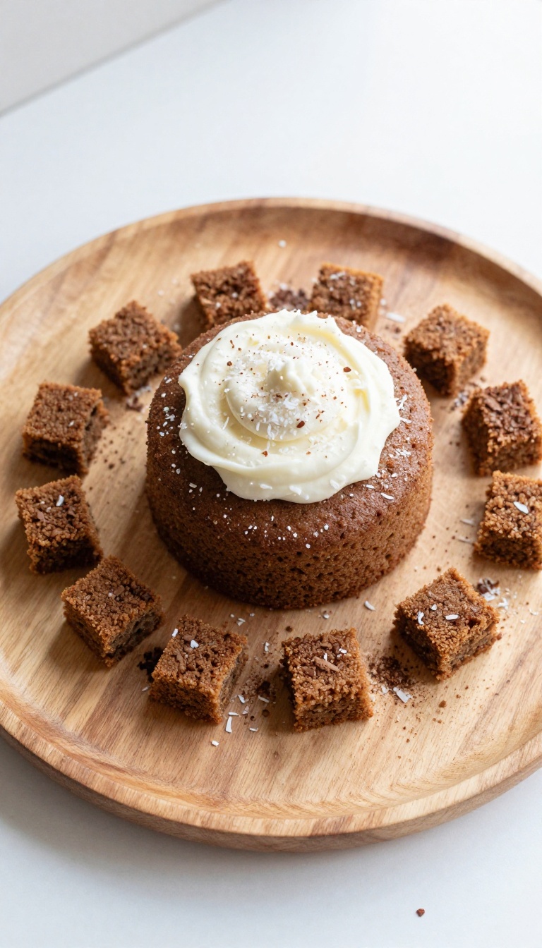 3. Carob & Coconut Dog Birthday Cake