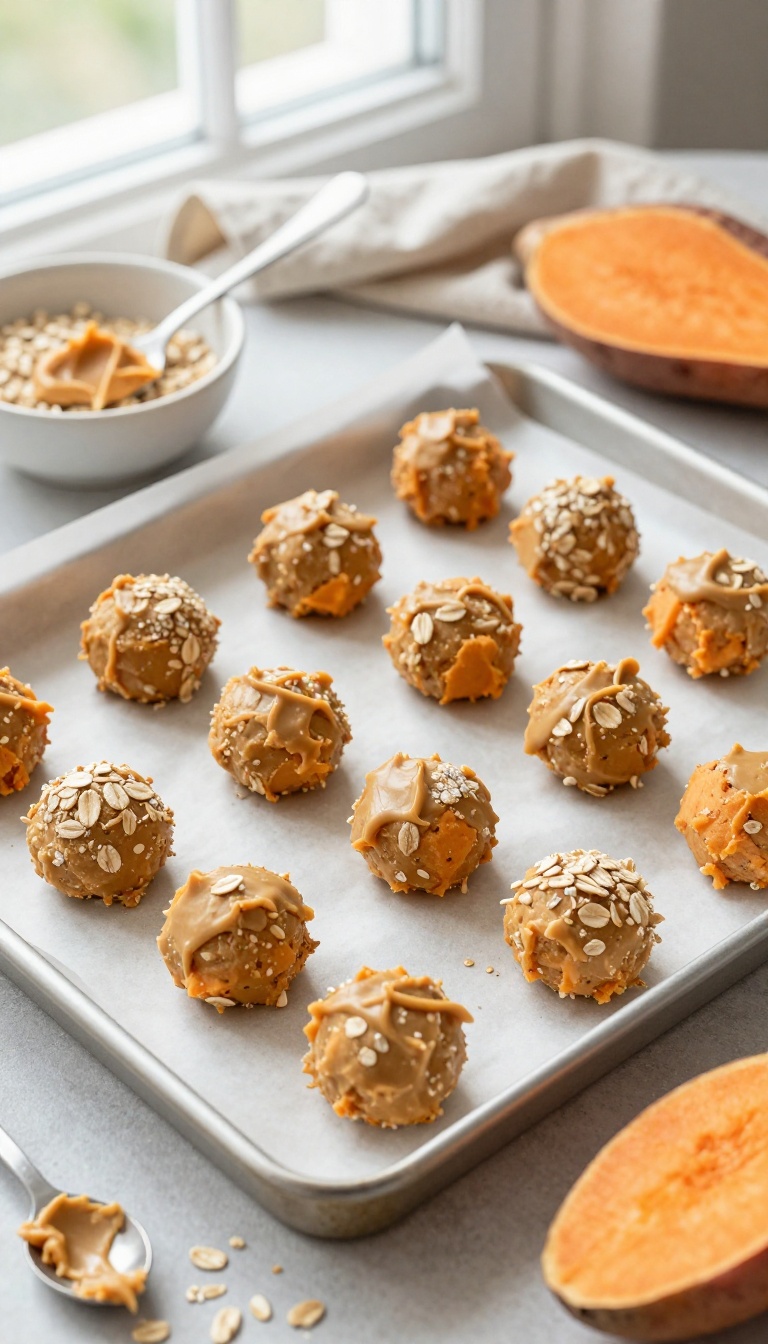 3. Sweet Potato and Oat Bites