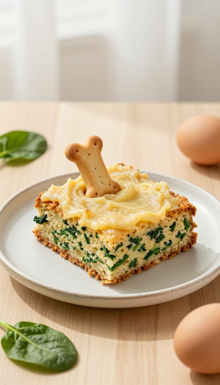 9. Spinach & Egg Cake