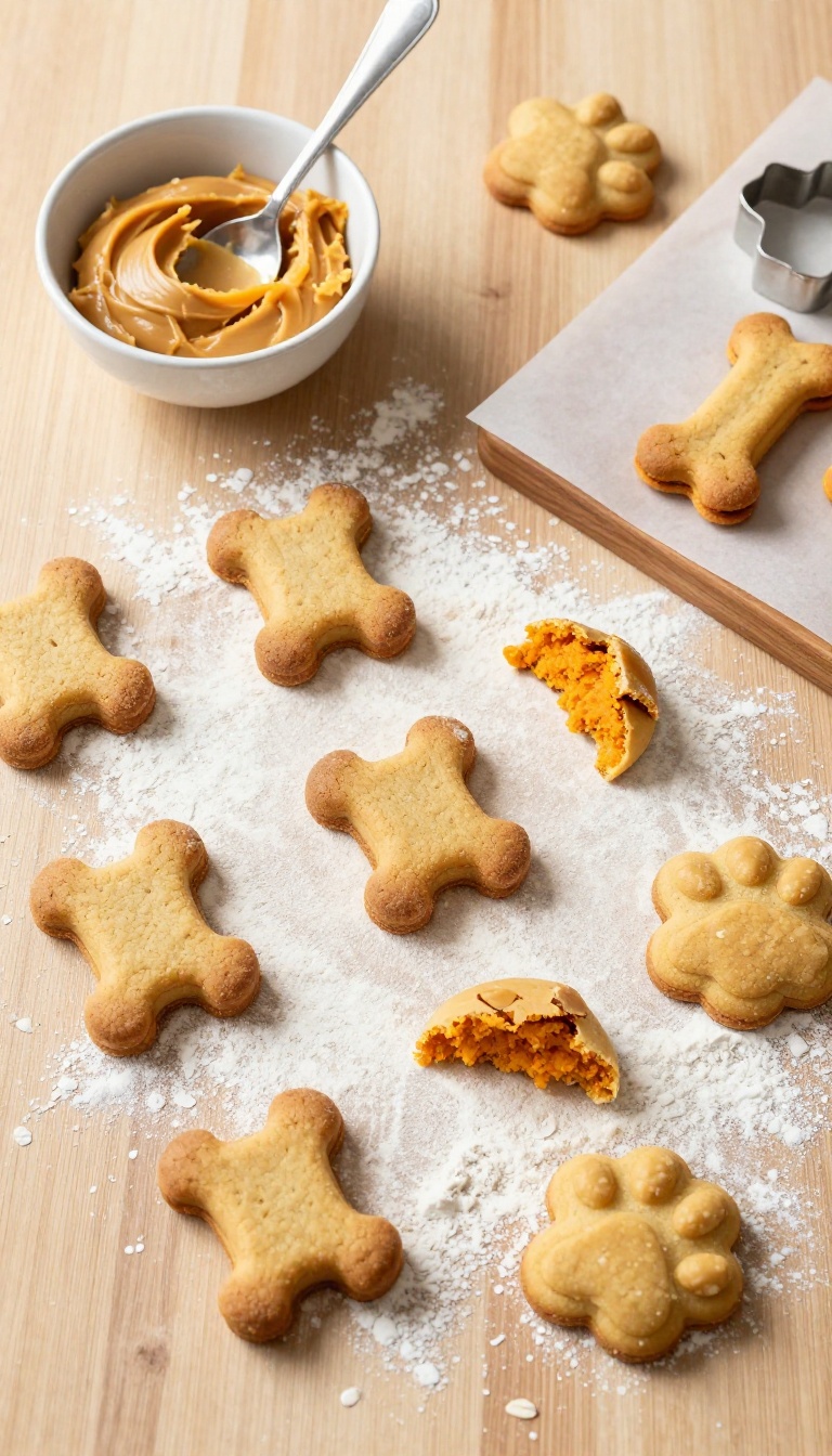 6. Peanut Butter Pumpkin and Sweet Potato Cookies