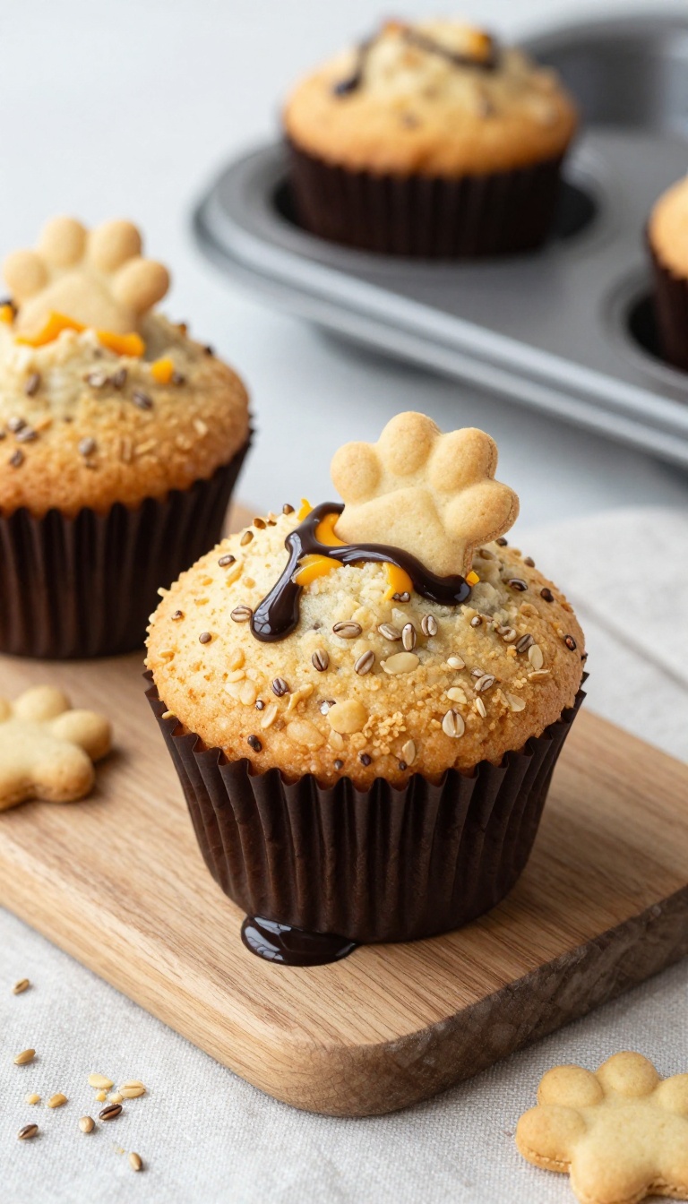 12. Pumpkin Quinoa Cupcakes with Carob Drizzle