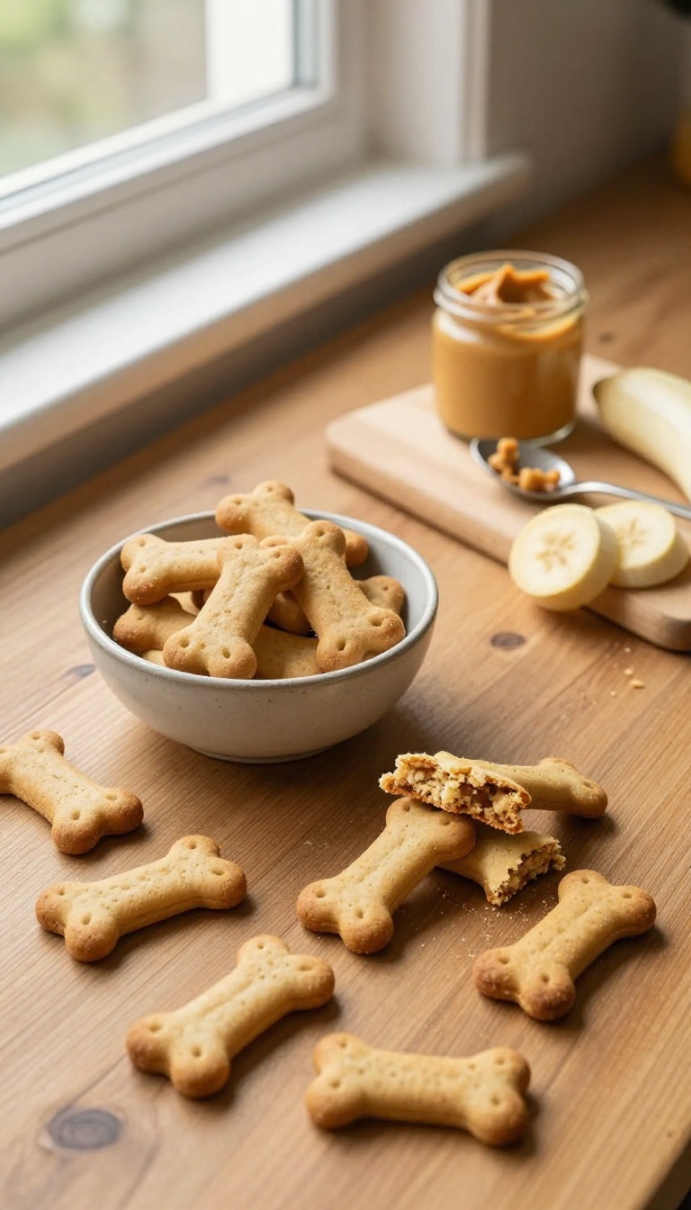 4. Peanut Butter Pumpkin and Banana Cookies