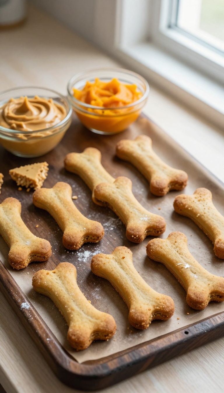3. Pumpkin and Peanut Butter Biscuit Chews