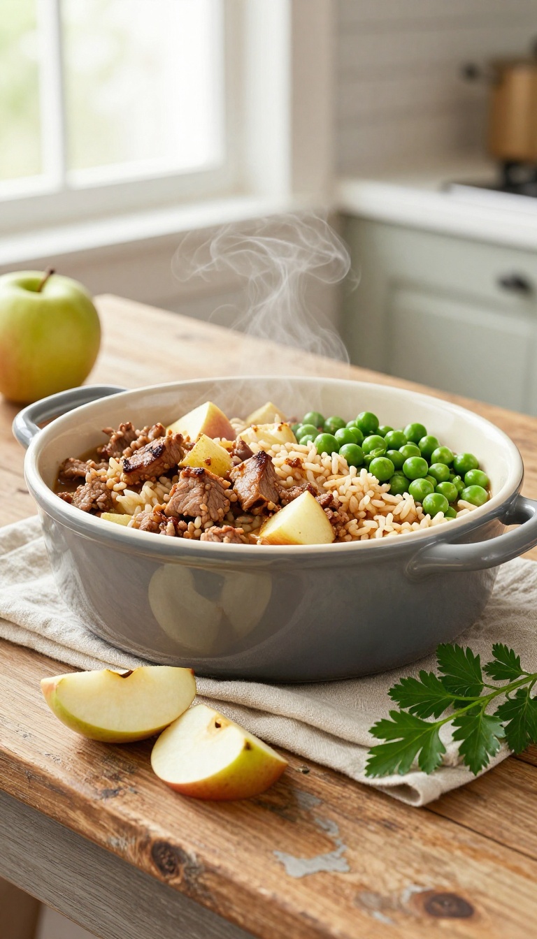 7. Pork and Apple Casserole