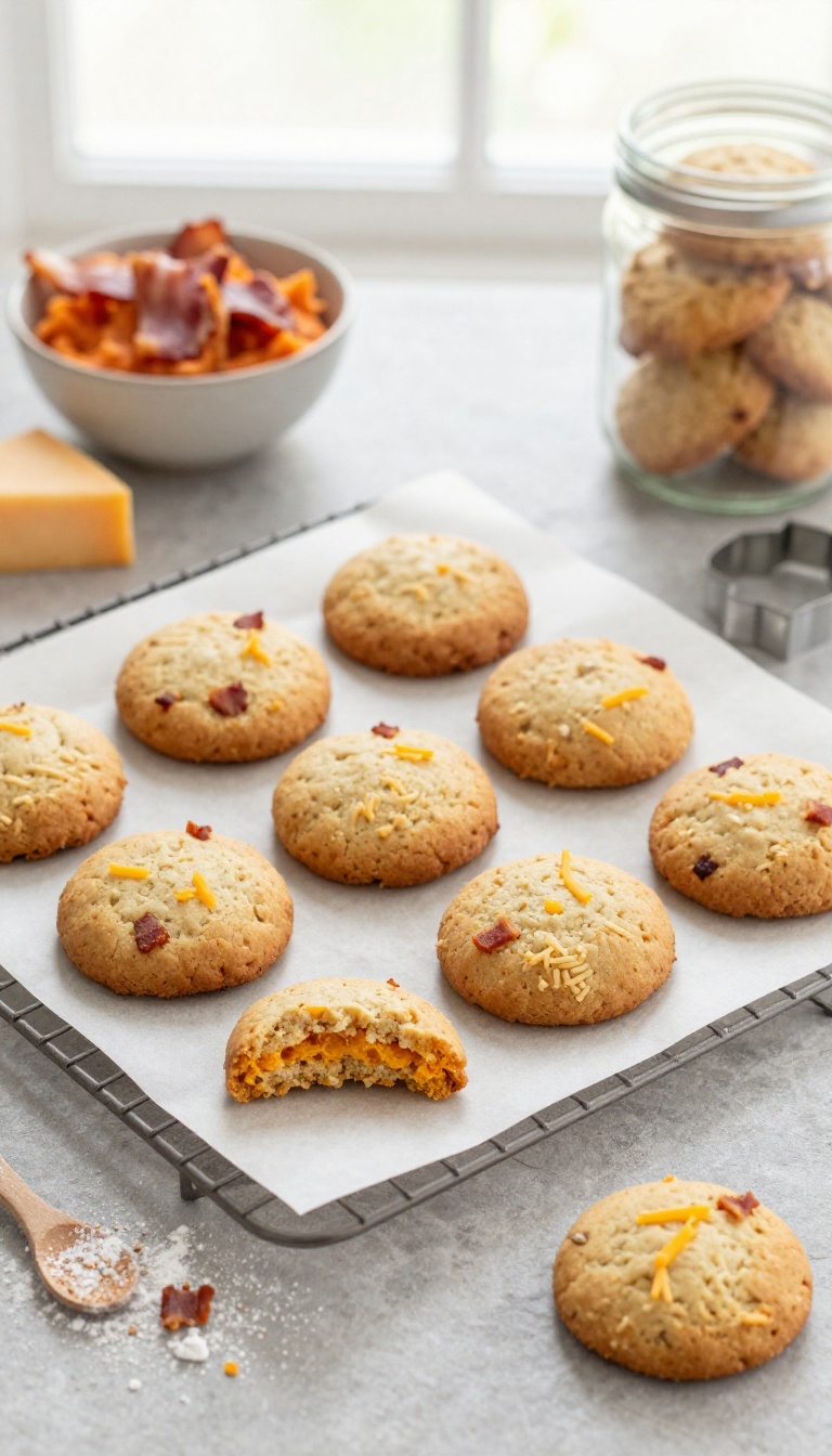 4. Cheesy Bacon Sweet Potato Rounds