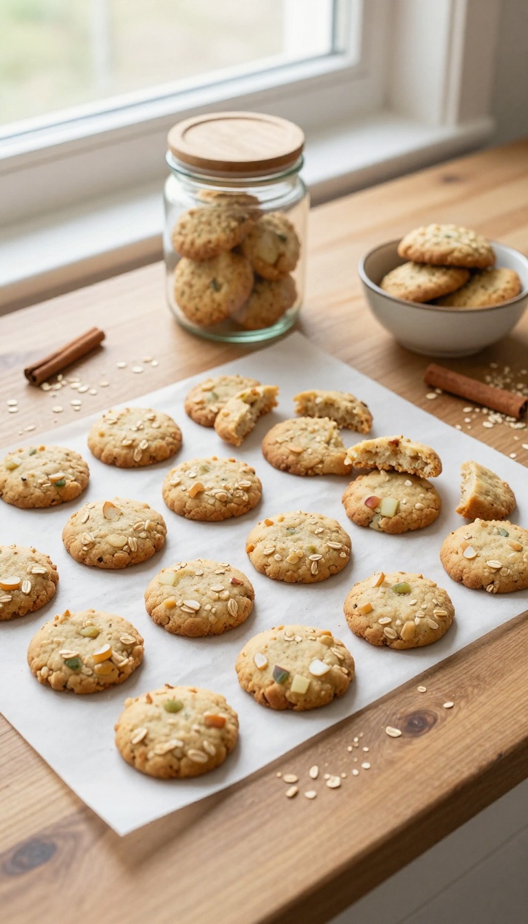 6. Apple & Oatmeal Cookie Slices