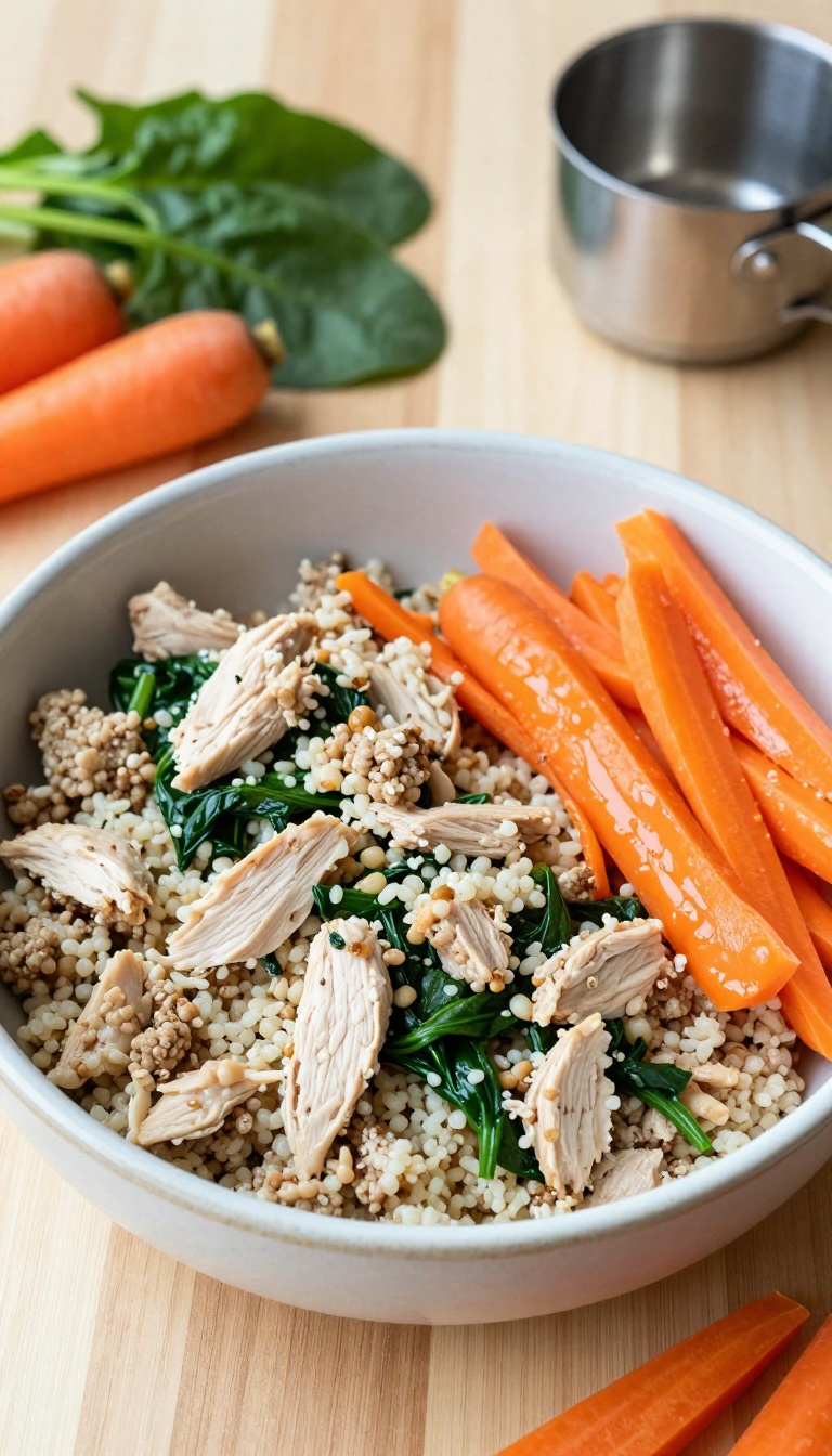 4. Ground Chicken and Quinoa Power Bowl