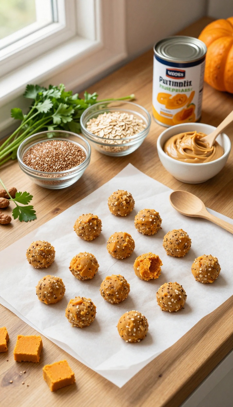 7. Pumpkin and Flaxseed Energy Bites